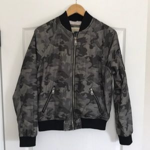 Fleece-Lined Camo jacket